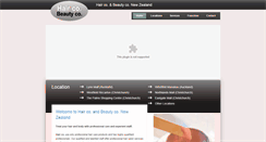 Desktop Screenshot of hairconz.com